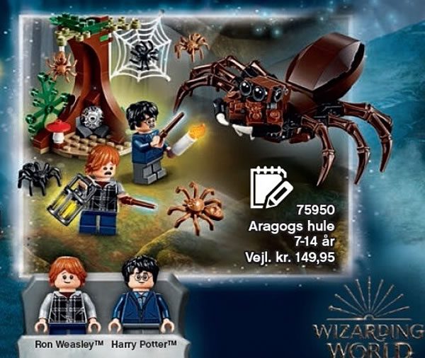 Guarida de aragog discount lego